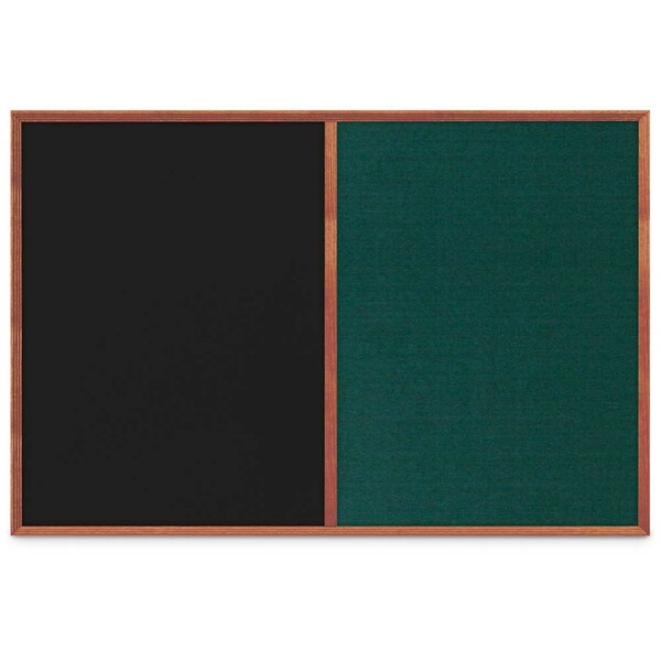 Slim Style Indoor Enclosed Corkboard, 24